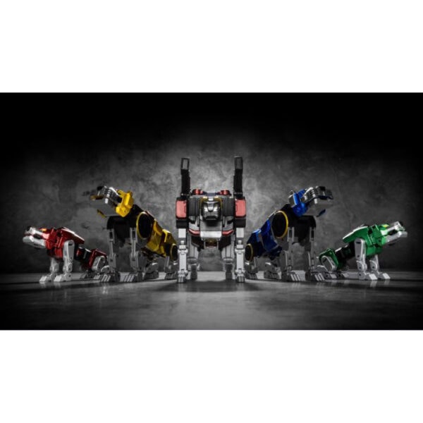 Lucky Cat Micro Cosmos MC-01S Elvis Voltron Metallic Version Set of 5 - Image 5