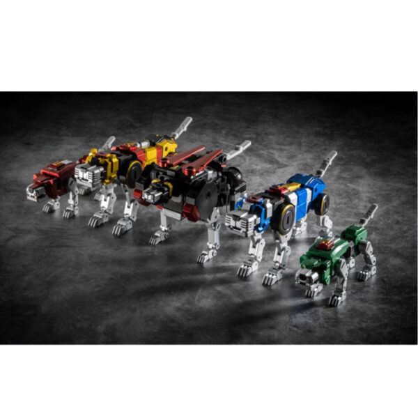 Lucky Cat Micro Cosmos MC-01S Elvis Voltron Metallic Version Set of 5 - Image 8