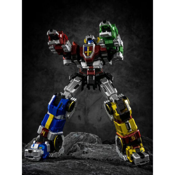 Lucky Cat Micro Cosmos MC-01S Elvis Voltron Metallic Version Set of 5 - Image 9